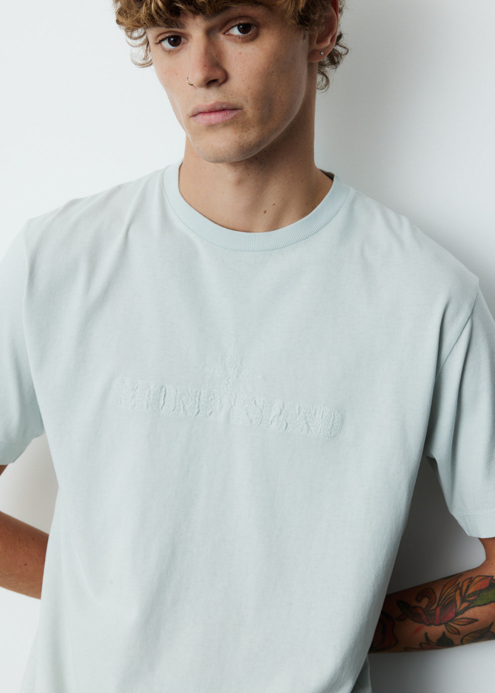 Centre Embroidered Logo T-Shirt