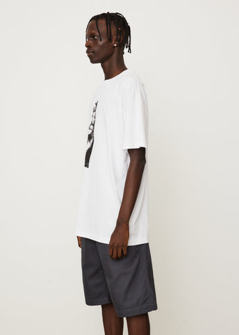 Oversized T-shirt With Hand Sign Print