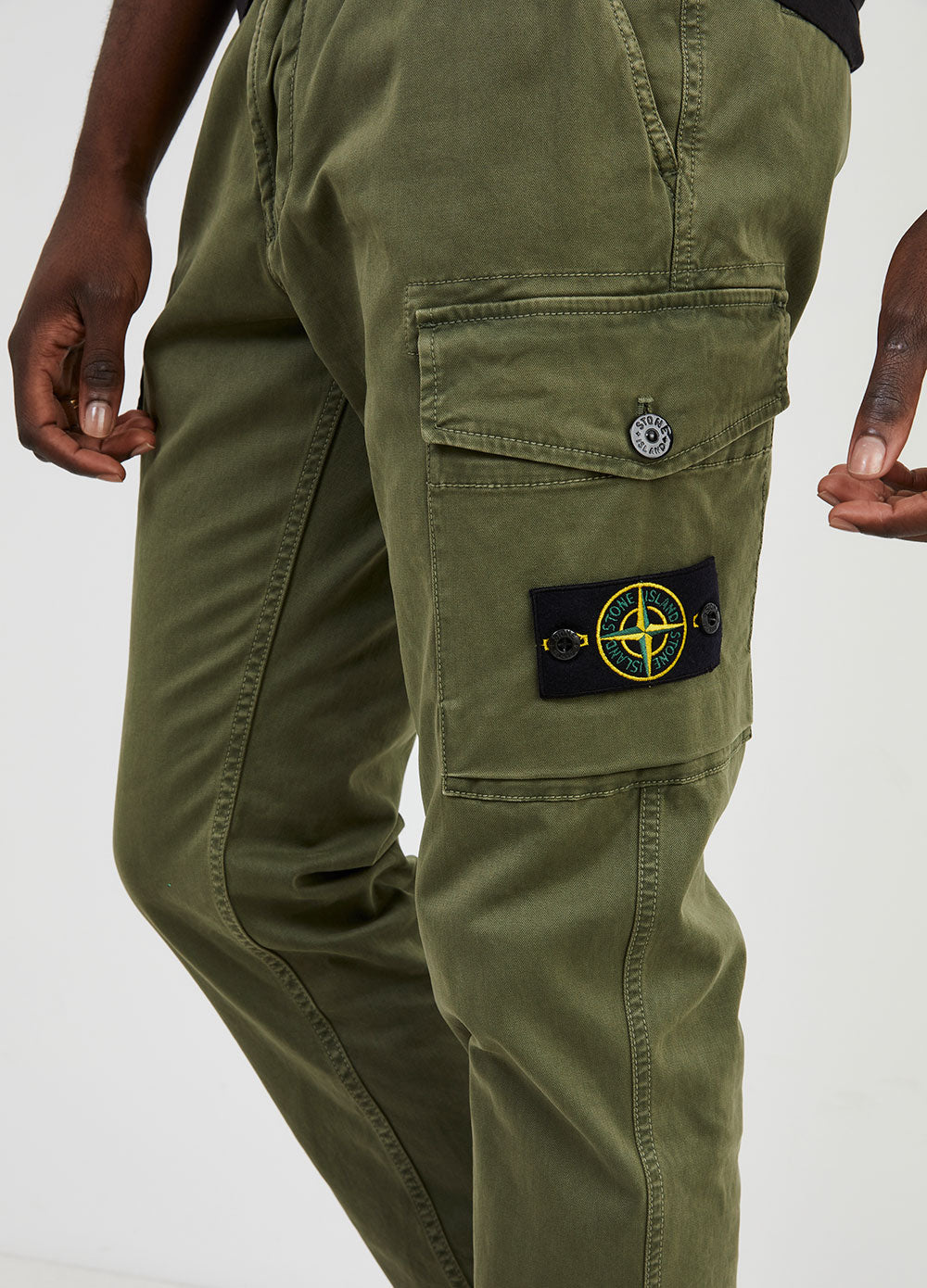 Fixed Waist Cargo Pants
