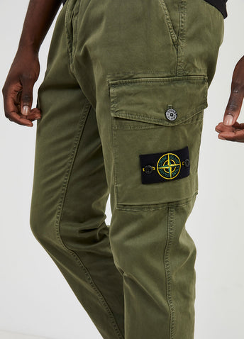 Fixed Waist Cargo Pants