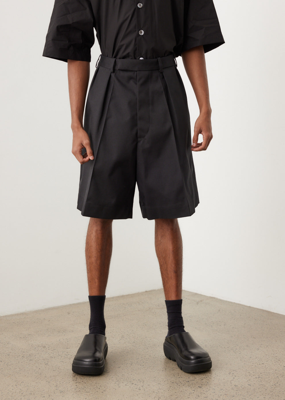 Wide Fit Knee Length Shorts