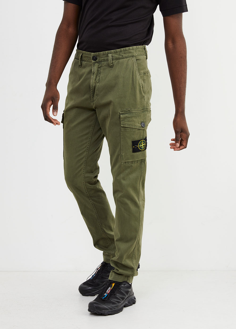 Fixed Waist Cargo Pants