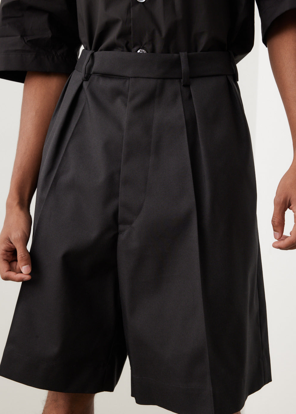 Wide Fit Knee Length Shorts