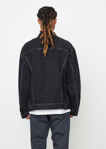 Rob Faded Black Denim Jacket