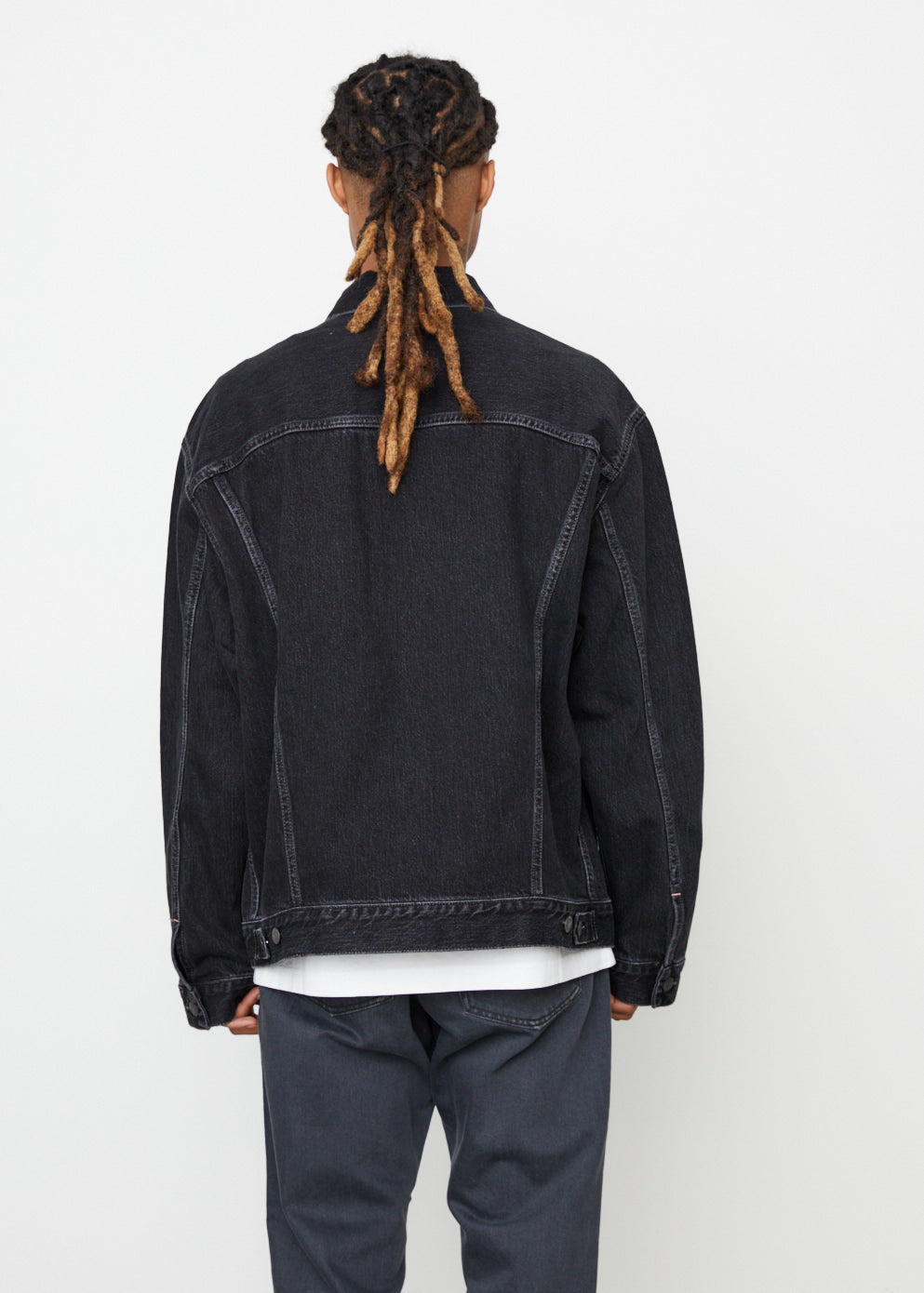 Empyre Pledge Black Hooded Denim Jacket