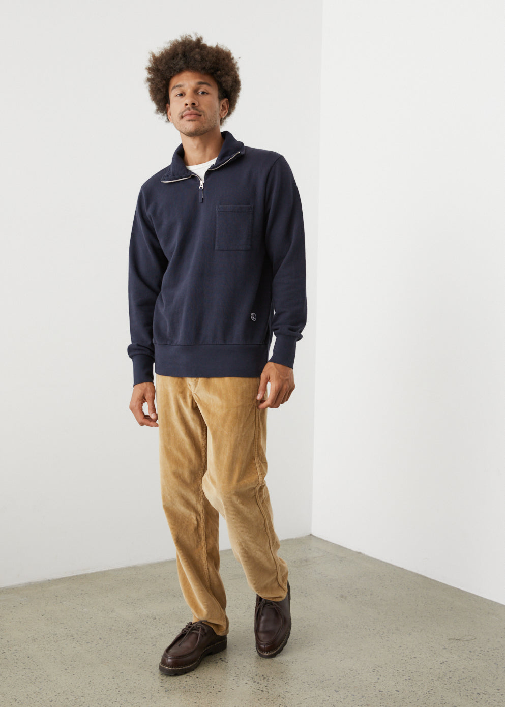 Half Zip Sweatshirt