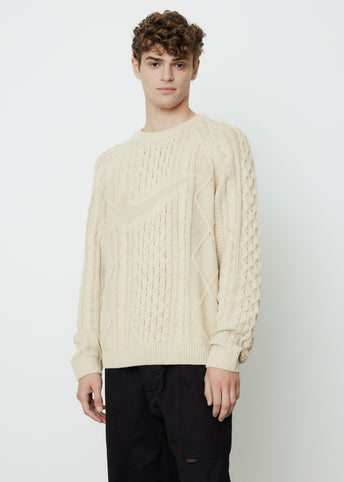 Life Cable Knit Sweater