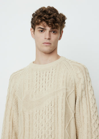 Life Cable Knit Sweater