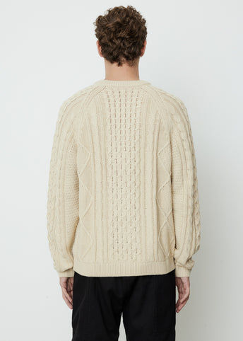 Life Cable Knit Sweater