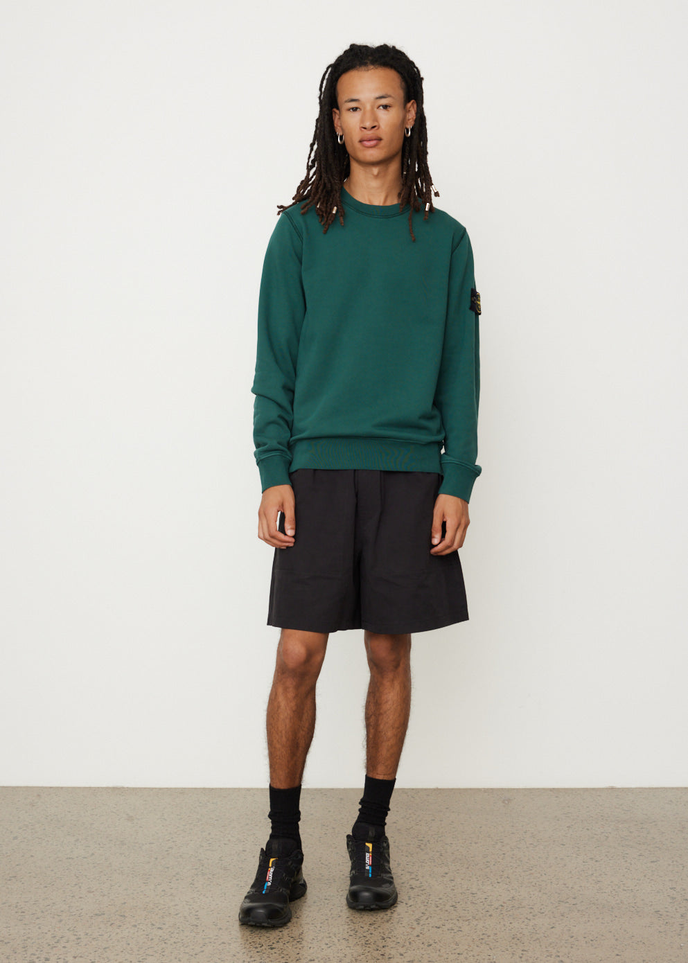 Badge Crew Neck Sweatshirt
