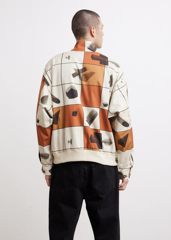 Printed Harrington Jacket