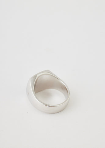 Cushion Larvikite Ring