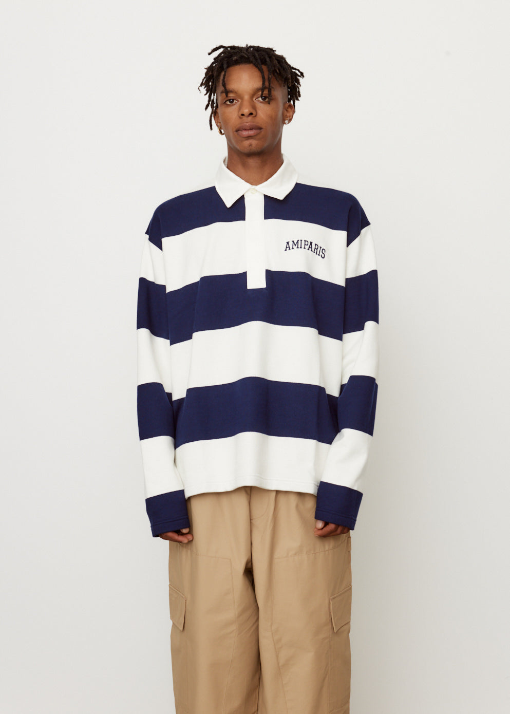 Striped Rugby Polo