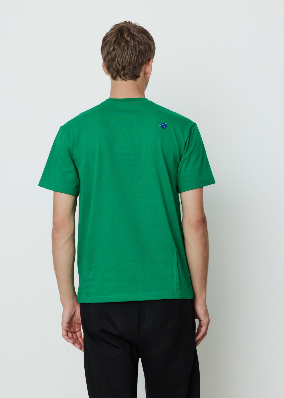 Embroidered Panelled T-Shirt