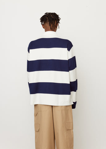 Striped Rugby Polo