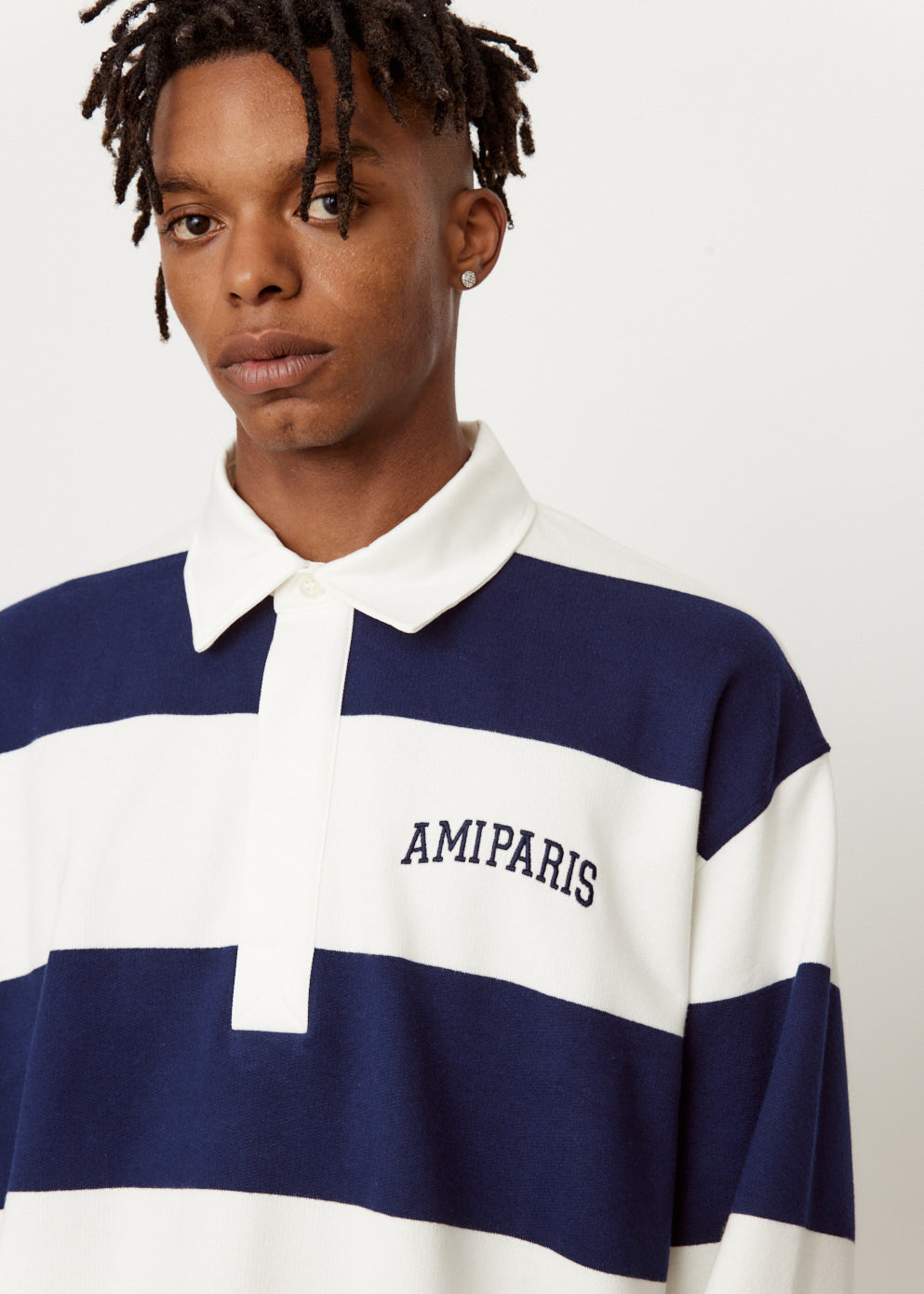 Striped Rugby Polo