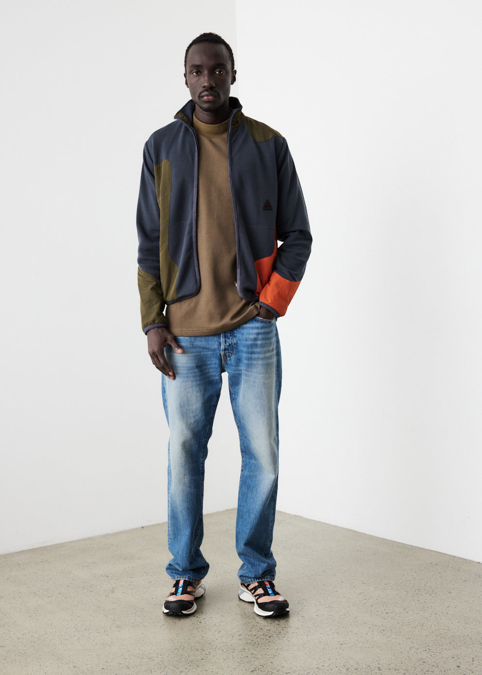 Leaf Litter Micro Grid Jacket