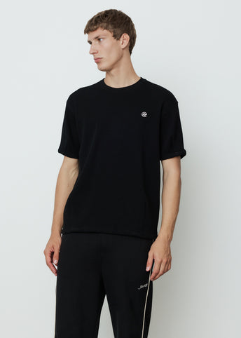 Waffle Knit Logo T-Shirt