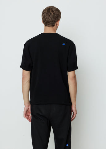 Waffle Knit Logo T-Shirt