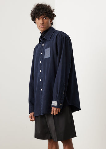 Straight Fit Denim Shirt