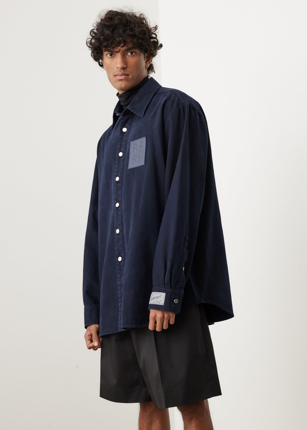 Straight Fit Denim Shirt