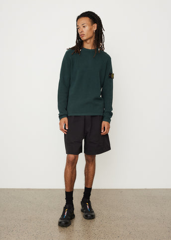 Crew Neck Badge Knit