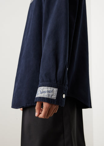 Straight Fit Denim Shirt