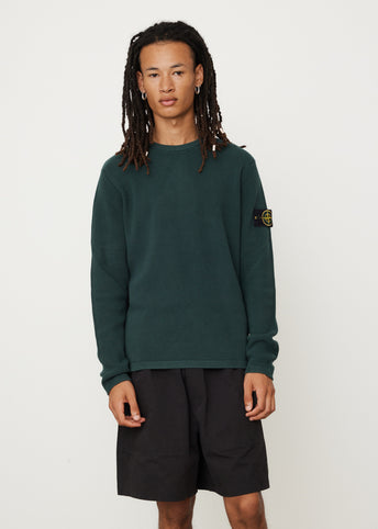 Crew Neck Badge Knit