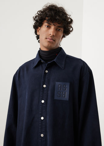 Straight Fit Denim Shirt