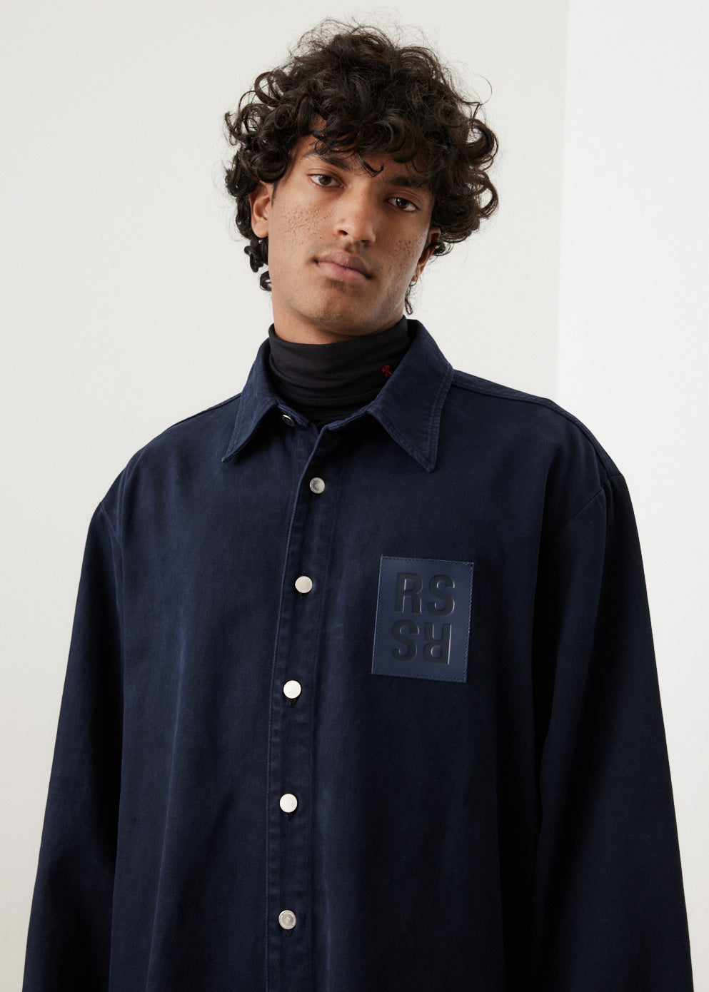 Straight Fit Denim Shirt