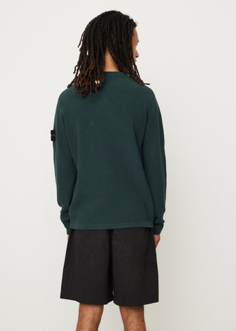 Crew Neck Badge Knit