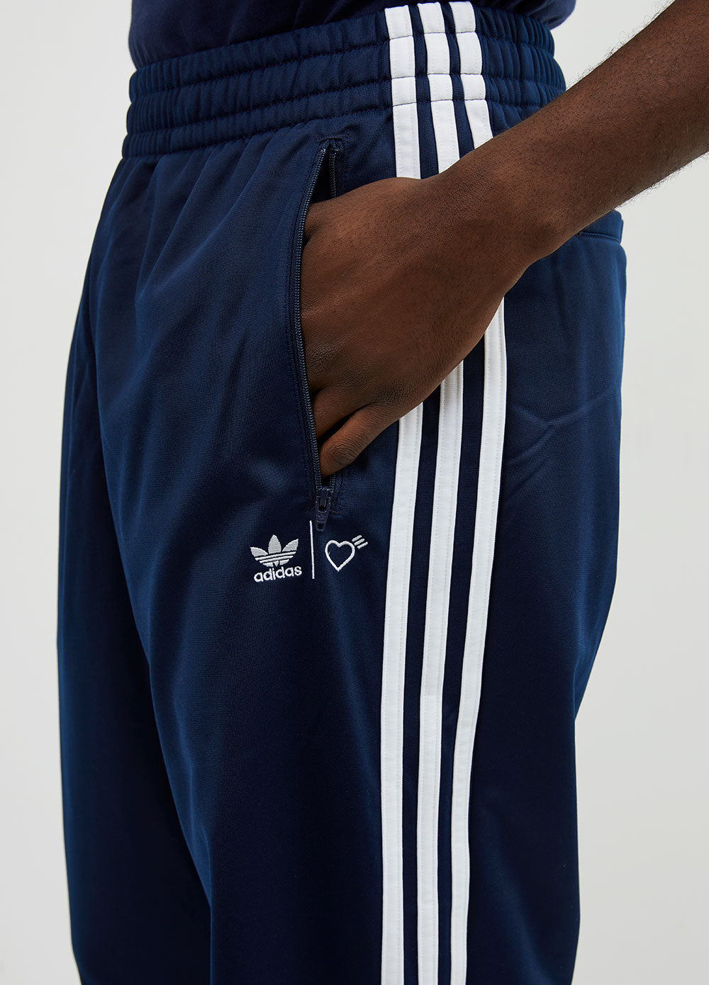 Adidas firebird track pants navy store