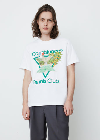 Tennis Club Icon Printed T-Shirt