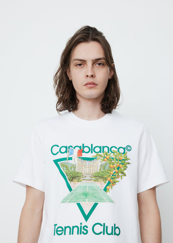Tennis Club Icon Printed T-Shirt