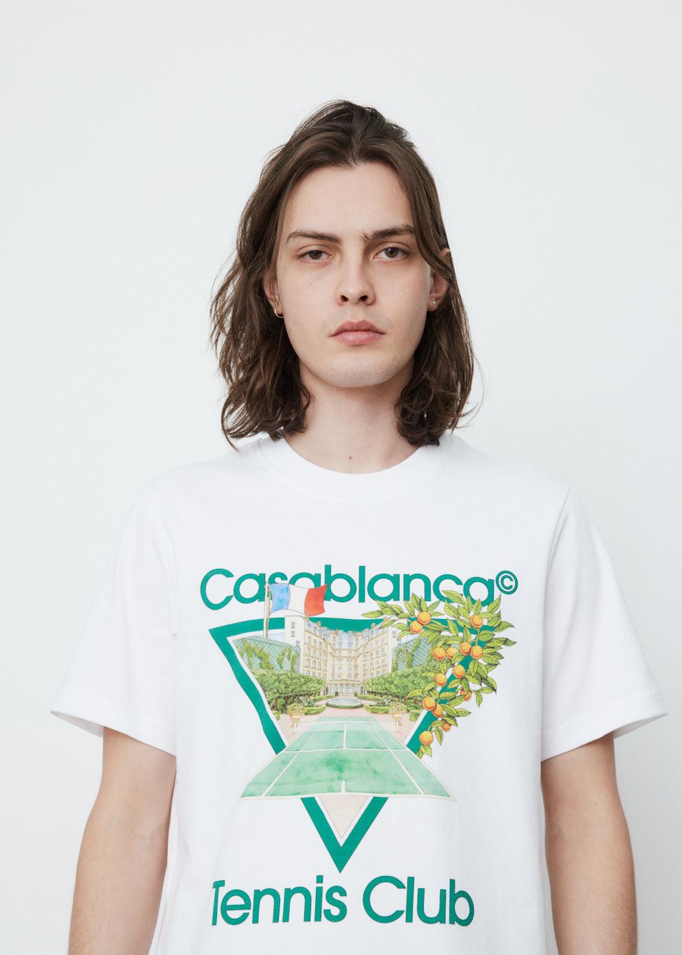 Tennis Club Icon Printed T-Shirt