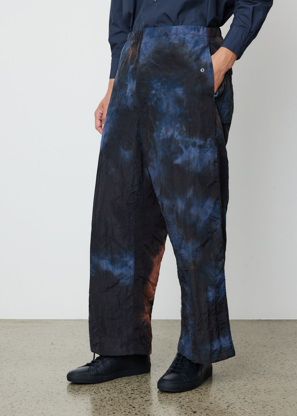 Injection Dyed Military Wide Easy Over Pants