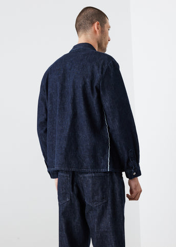 Denim Track Jacket