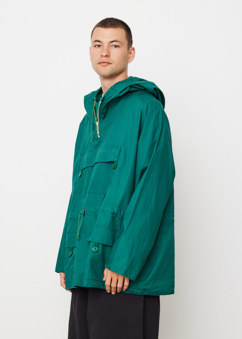 Green sales anorak jacket