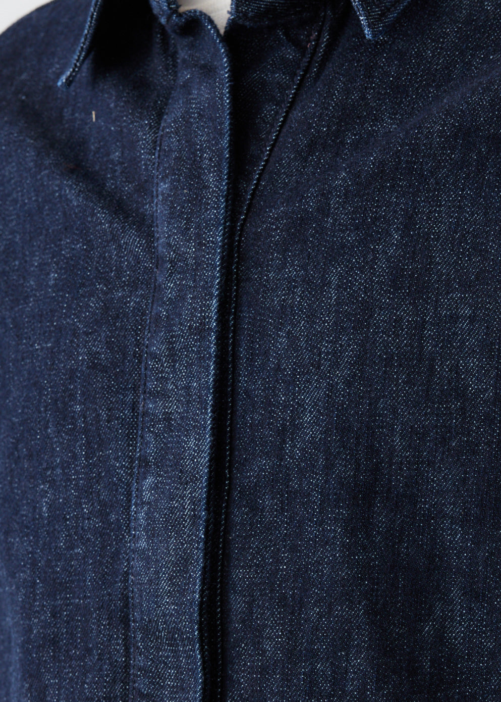 Denim Track Jacket