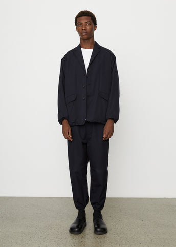 Cropped Wool Pants