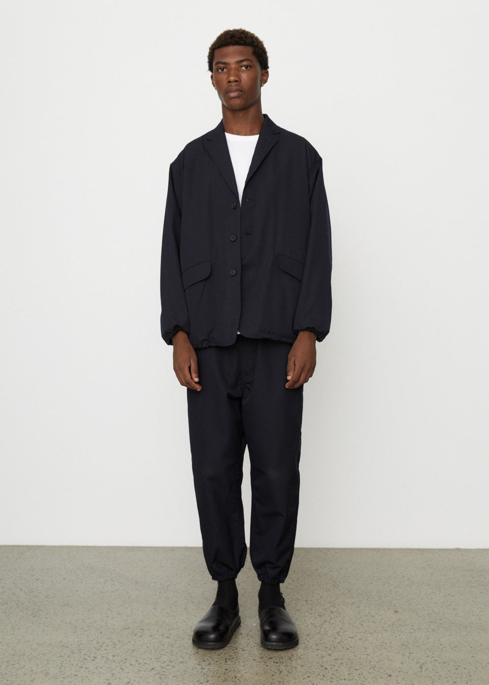 Cropped Wool Pants