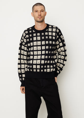 Kick Optical Knit Sweater