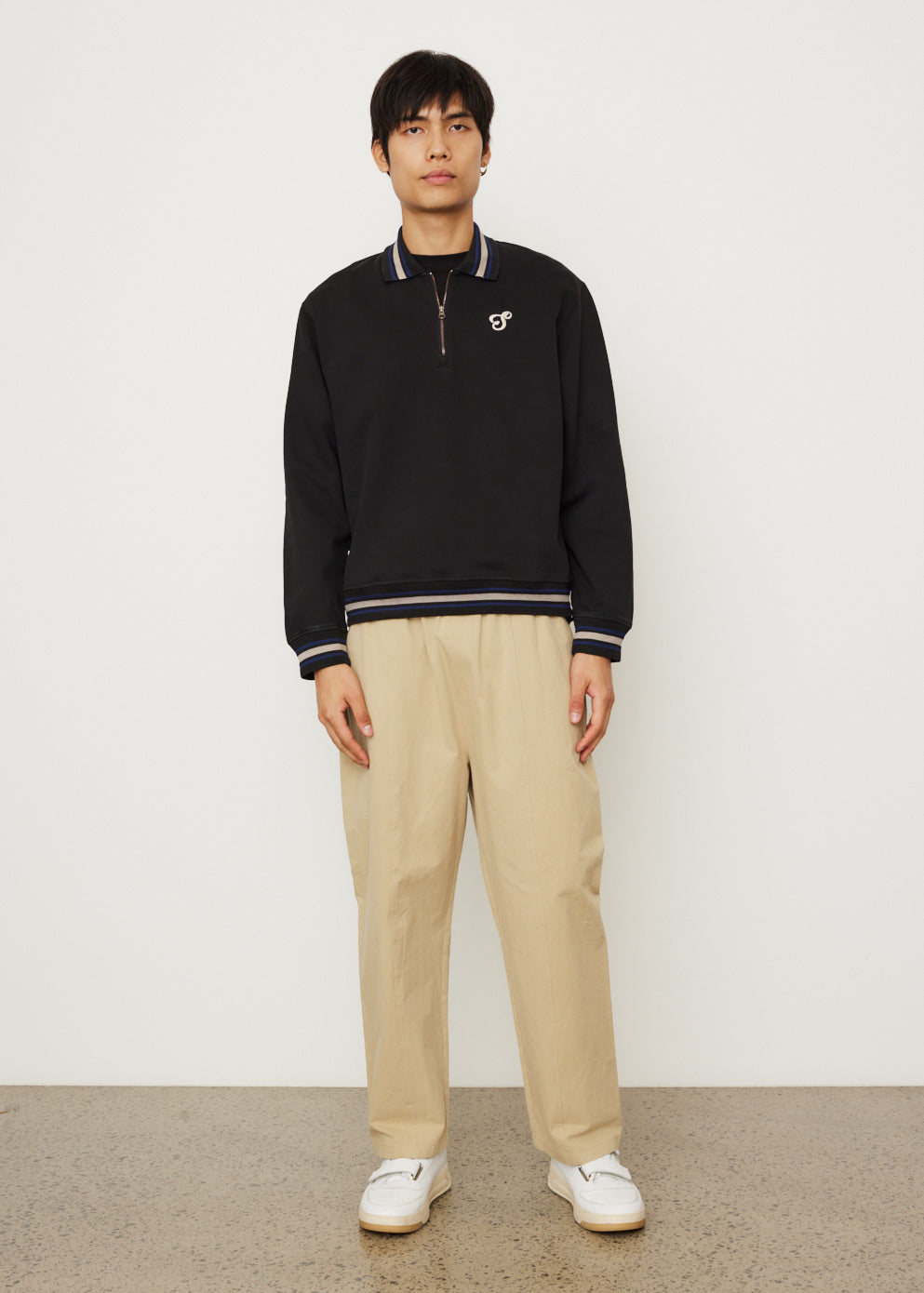 Mott Vintage Quarter Zip Sweatshirt