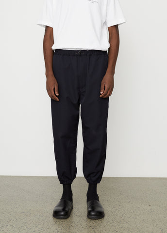 Cropped Wool Pants