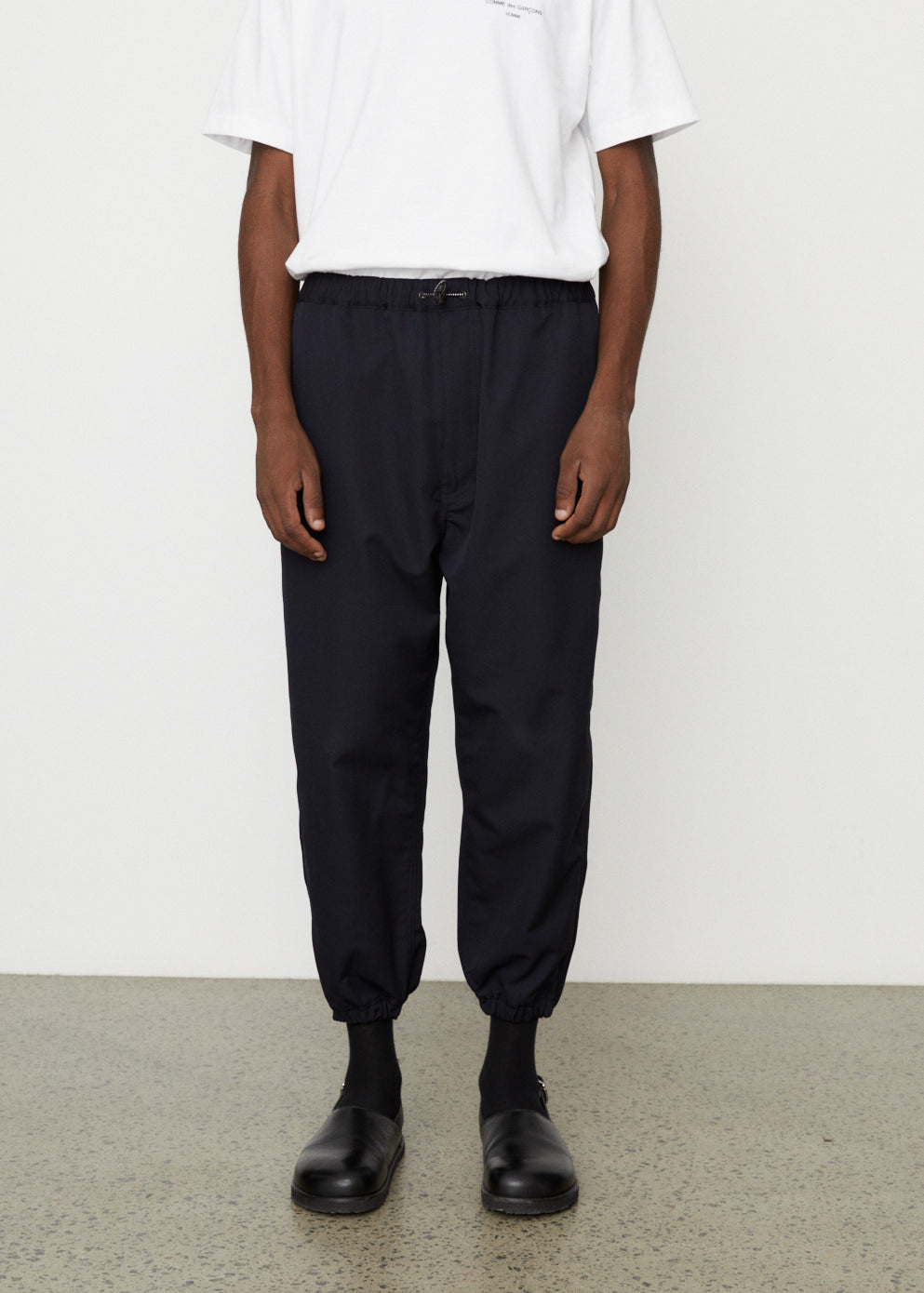 Cropped Wool Pants