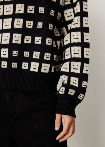 Kick Optical Knit Sweater