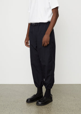 Cropped Wool Pants