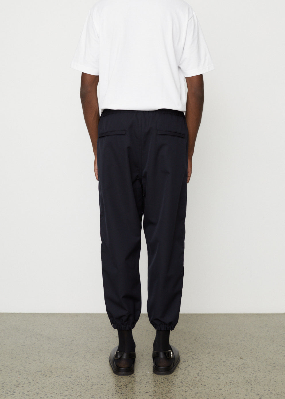Cropped Wool Pants