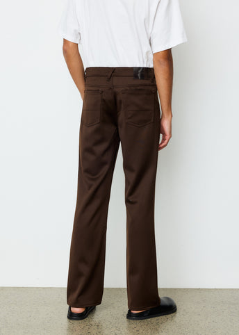 70s Cut Brown Exquisite Wool Pants