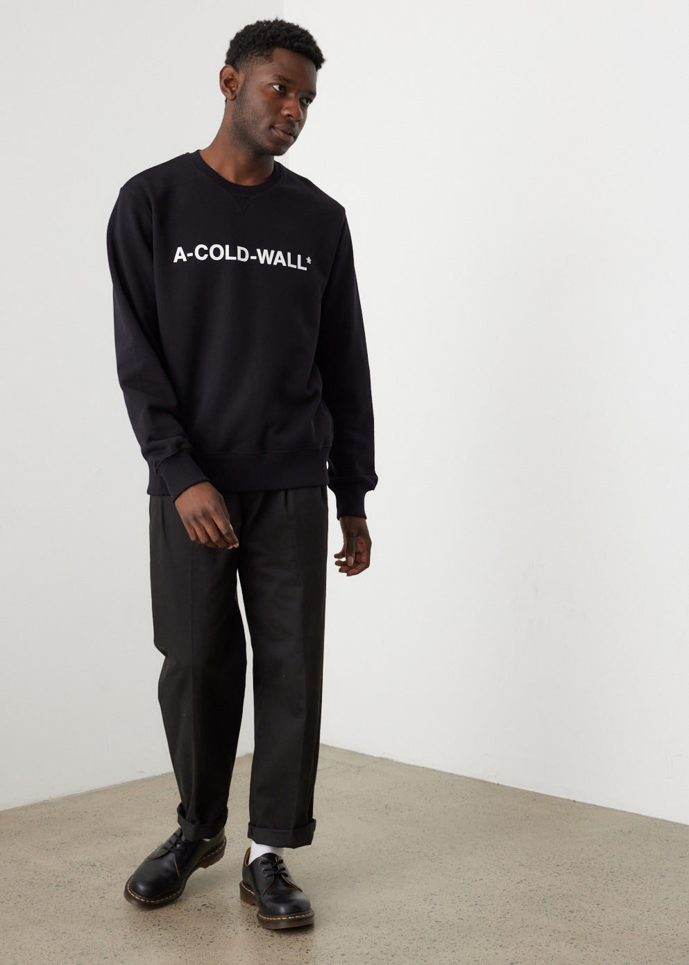 Men's Crew neck sweatshirt, A-COLD-WALL*